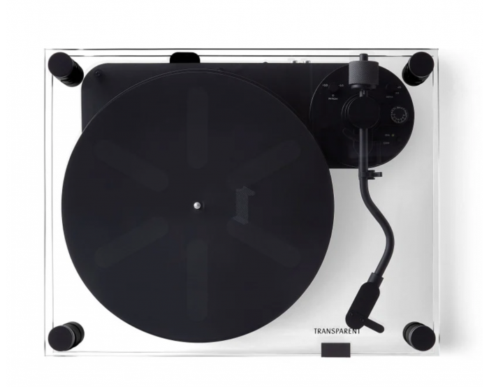 Transparent turntable