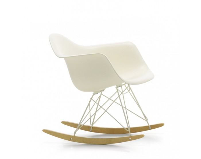 Eames Plastic Armchair RAR (crema)