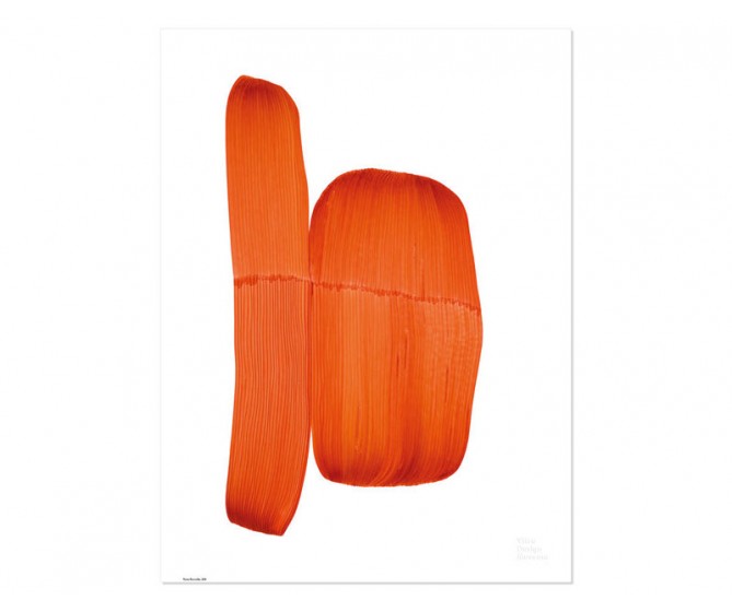 Poster Ronan Bouroullec drawing, ORANGE