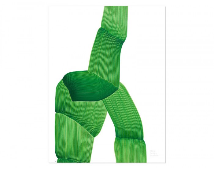 Póster Ronan Bouroullec drawing, GREEN