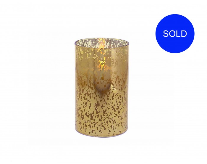 Gold mercury glass