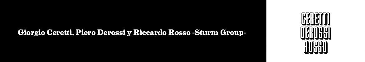 Giorgio Ceretti, Pietro Derossi y Riccardo Rosso -Sturm Group-
